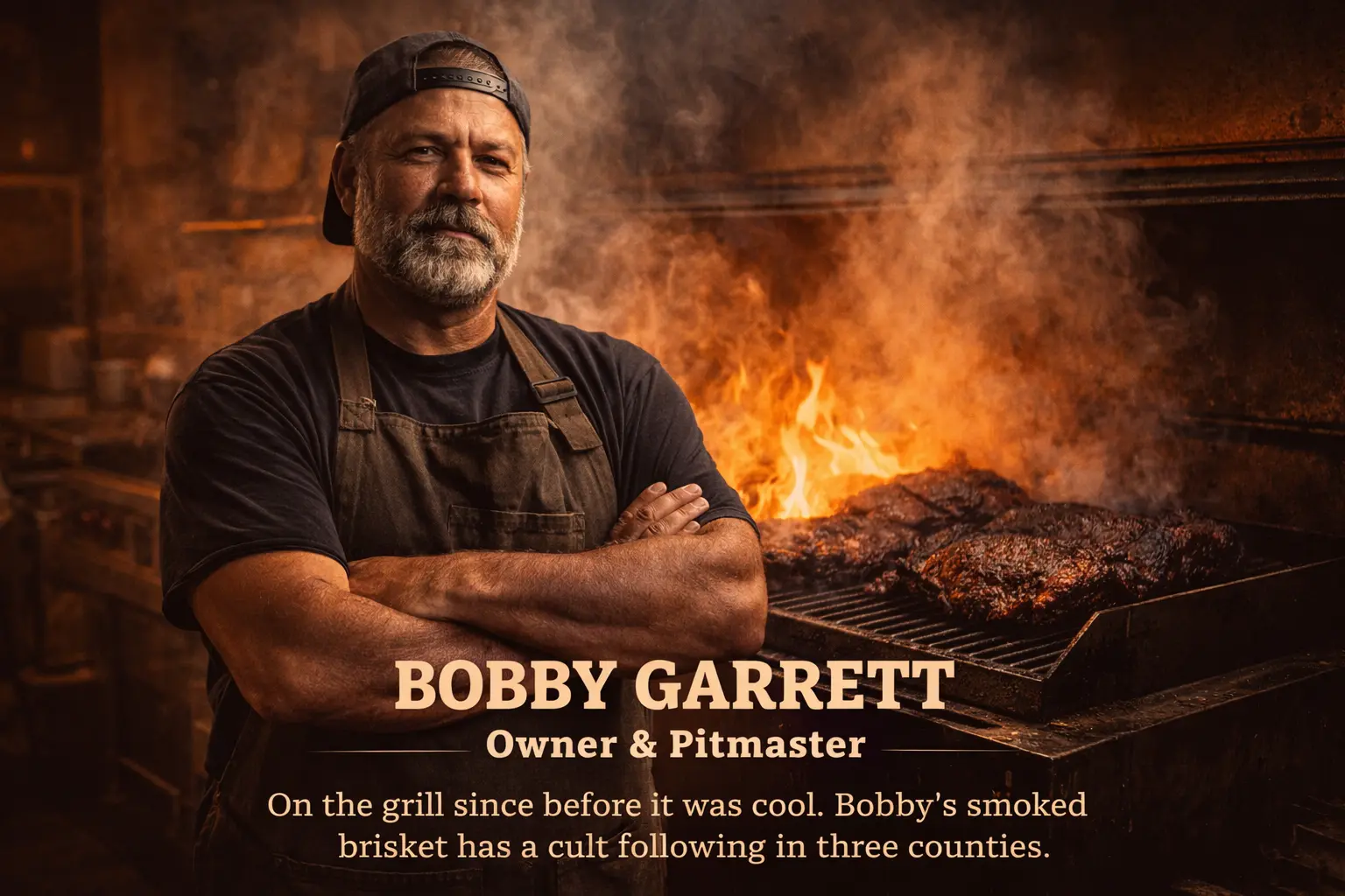 Bobby Garrett — Owner and Pitmaster
