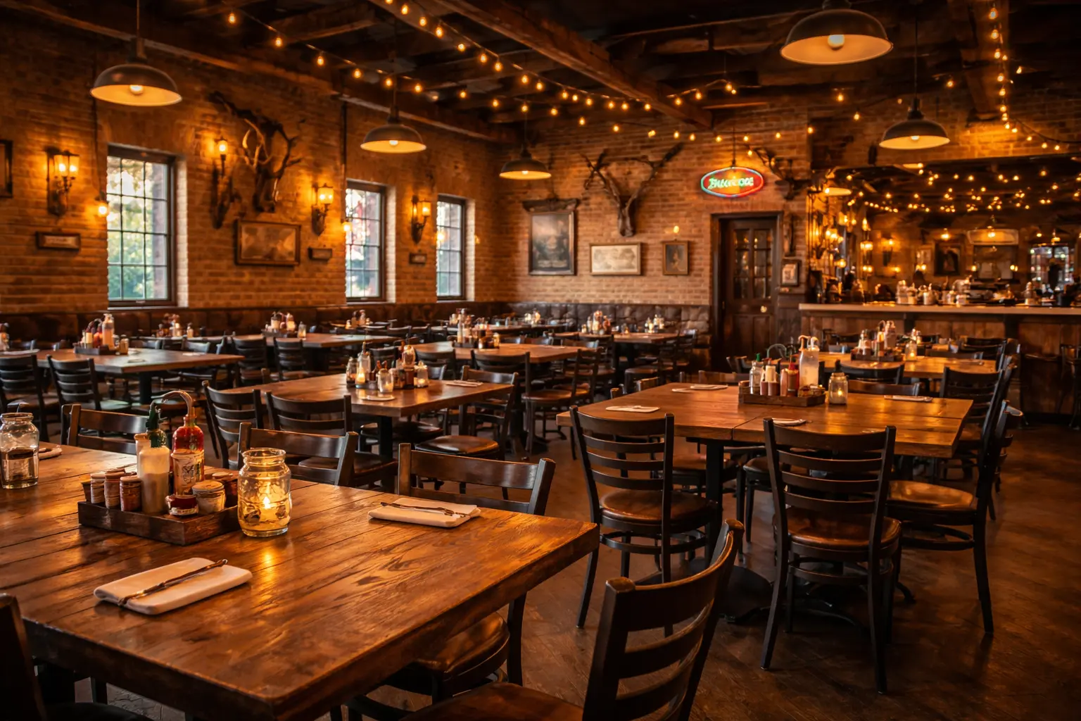 Paluxy River Grill dining room