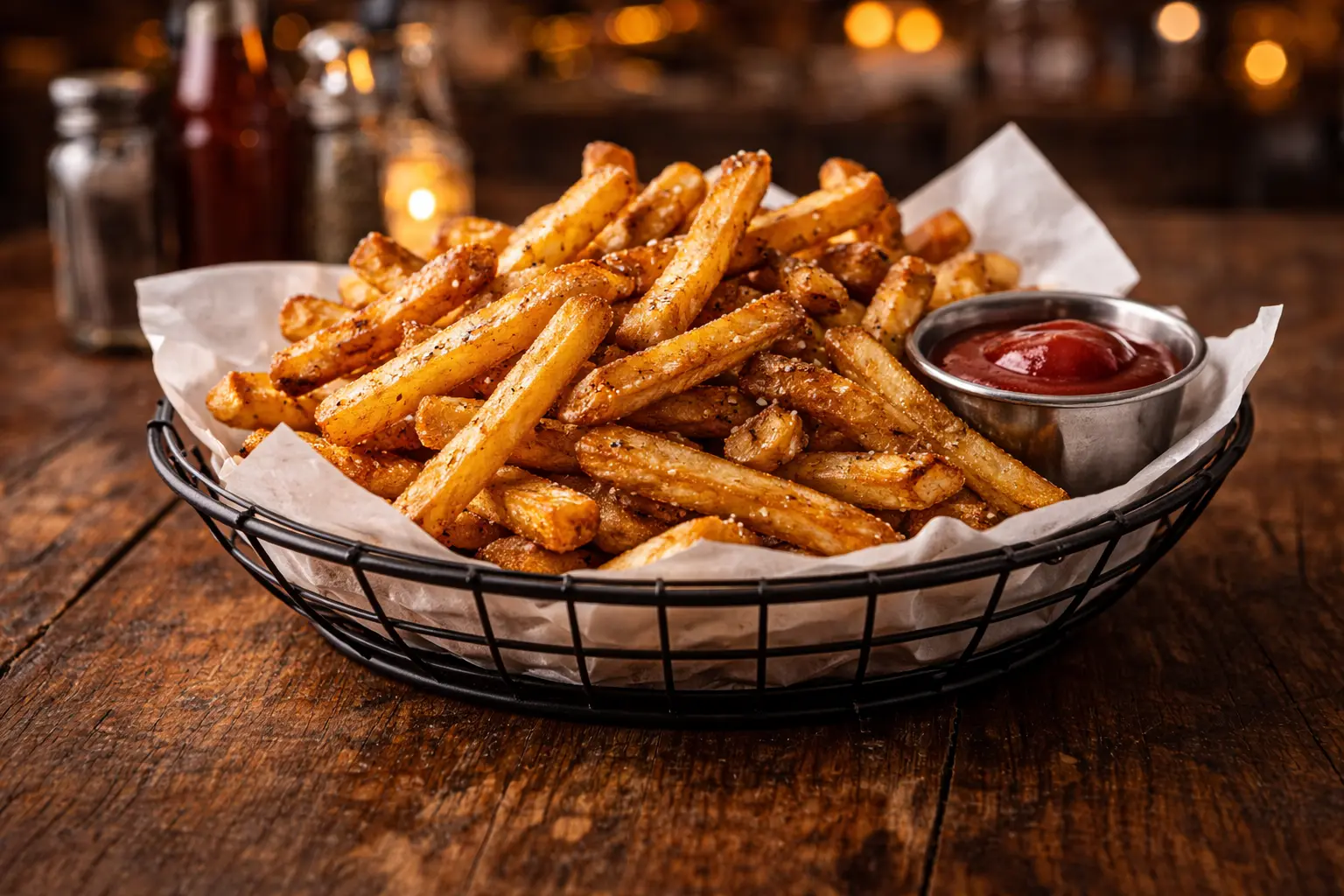 Hand-cut fries