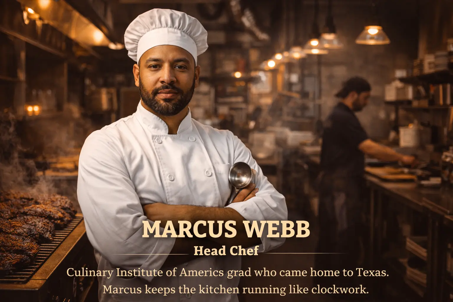 Marcus Webb — Head Chef