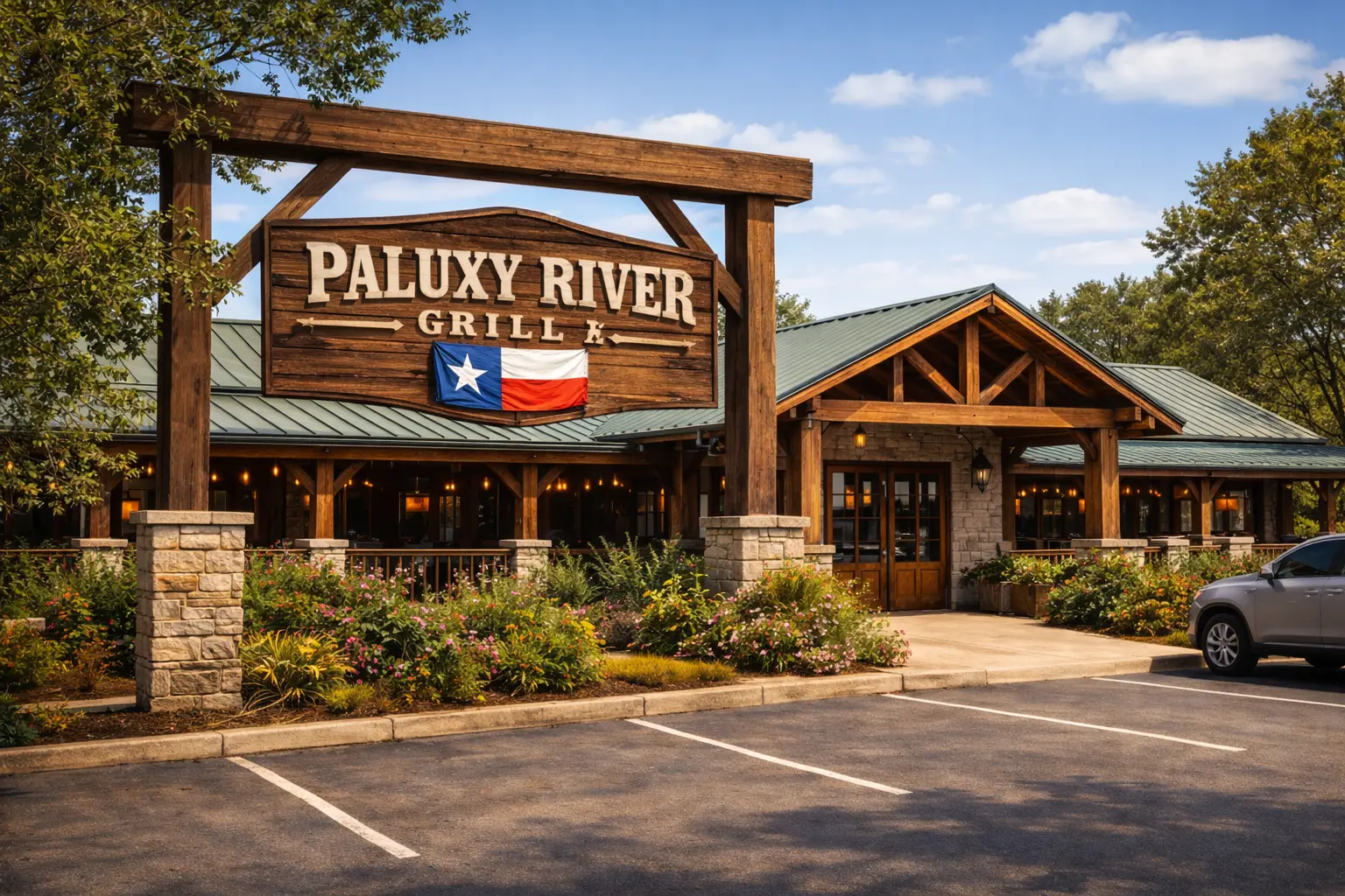 Paluxy River Grill — front of the restaurant in Glen Rose, TX